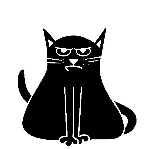👎 Стикер «Meow» для Telegram
