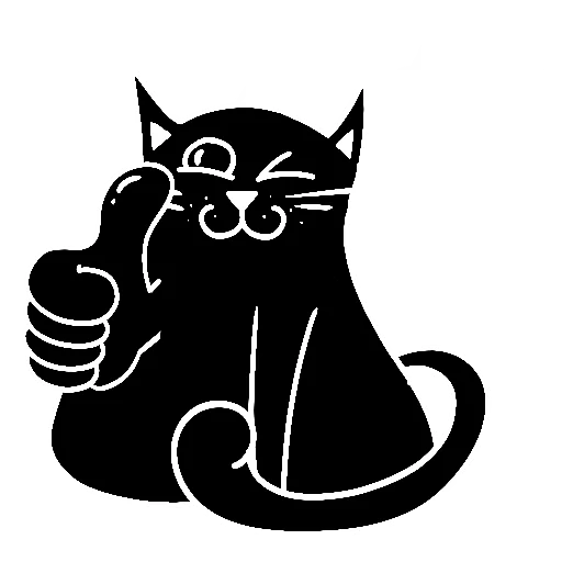 👍 Стикер «Meow» для Telegram