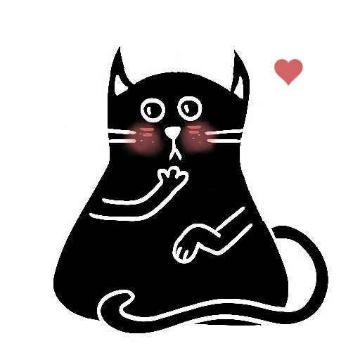 😳 Стикер «Meow» для Telegram