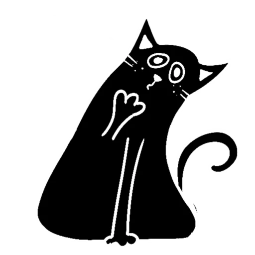 ❓ Стикер «Meow» для Telegram