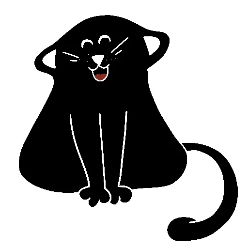 😃 Стикер «Meow» для Telegram