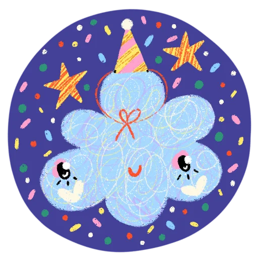 🥳 Стикер «Meowcasso» для Telegram