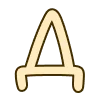 😽 Эмодзи «Молочные буквы» для Telegram