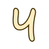 😽 Эмодзи «Молочные буквы» для Telegram