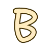 😽 Эмодзи «Молочные буквы» для Telegram