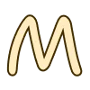 😽 Эмодзи «Молочные буквы» для Telegram