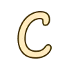 😽 Эмодзи «Молочные буквы» для Telegram