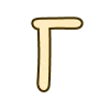 😽 Эмодзи «Молочные буквы» для Telegram