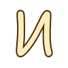 😽 Эмодзи «Молочные буквы» для Telegram