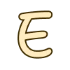 😽 Эмодзи «Молочные буквы» для Telegram