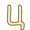 😽 Эмодзи «Молочные буквы» для Telegram