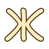 😽 Эмодзи «Молочные буквы» для Telegram