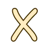 😽 Эмодзи «Молочные буквы» для Telegram