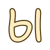 😽 Эмодзи «Молочные буквы» для Telegram