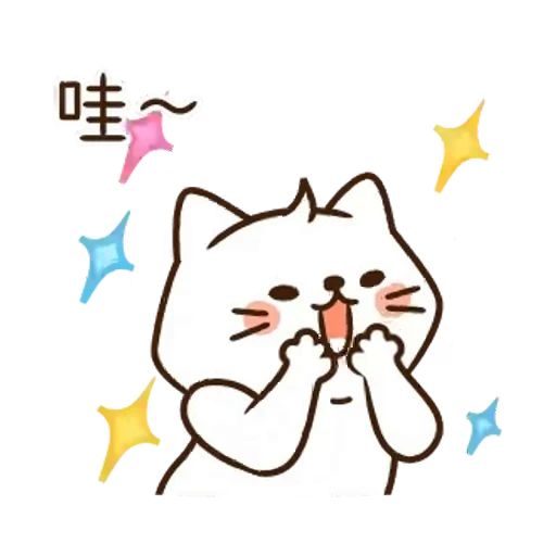 🤩 Стикер «Meow Cats» для Telegram