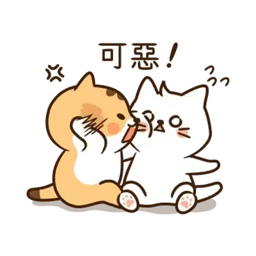 Стикерпак Meow Cats для Telegram