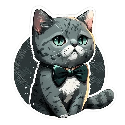 😎 Стикер «Meowji» для Telegram
