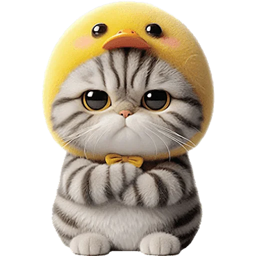 😒 Стикер «Мяу утка» для Telegram