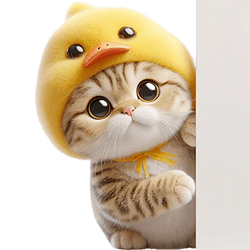 Стикерпак Мяу утка для Telegram