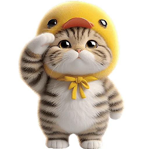 🫡 Стикер «Мяу утка» для Telegram