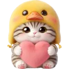 🫶 Эмодзи «Мяу утка» для Telegram