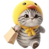 🏃 Эмодзи «Мяу утка» для Telegram