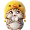 😁 Эмодзи «Мяу утка» для Telegram