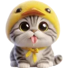 🤤 Эмодзи «Мяу утка» для Telegram