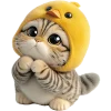 🙏 Эмодзи «Мяу утка» для Telegram