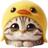 🥺 Эмодзи «Мяу утка» для Telegram