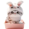 💩 Эмодзи «Мяу кролик» для Telegram