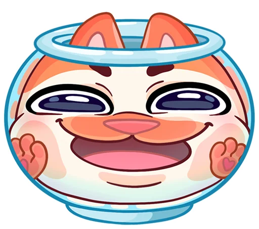 ❓ Стикер «Миу-Мяу без надписей» для Telegram