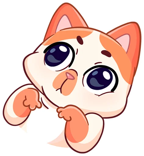 🐾 Стикер «Миу-Мяу без надписей» для Telegram