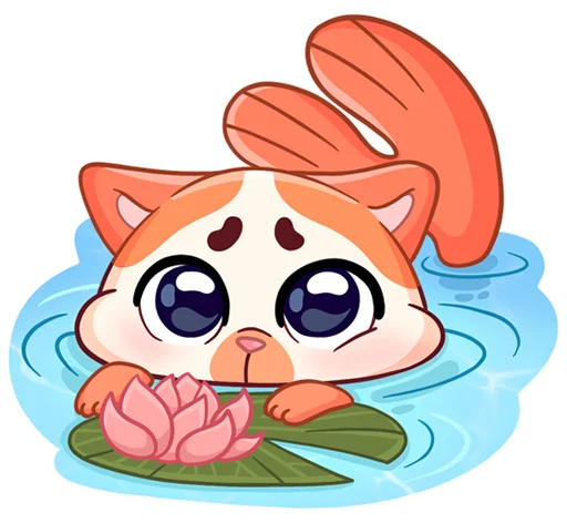 🥺 Стикер «Миу-Мяу без надписей» для Telegram