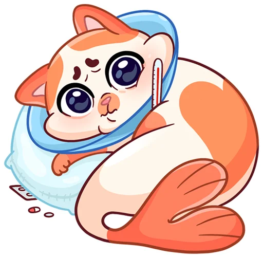 🤒 Стикер «Миу-Мяу без надписей» для Telegram