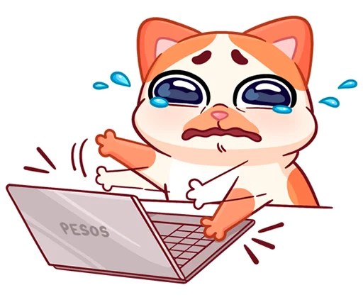 💻 Стикер «Миу-Мяу без надписей» для Telegram