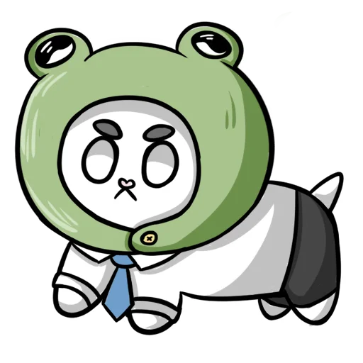 🐸 Стикер «Мяу-Мяу котик Инспурер» для Telegram