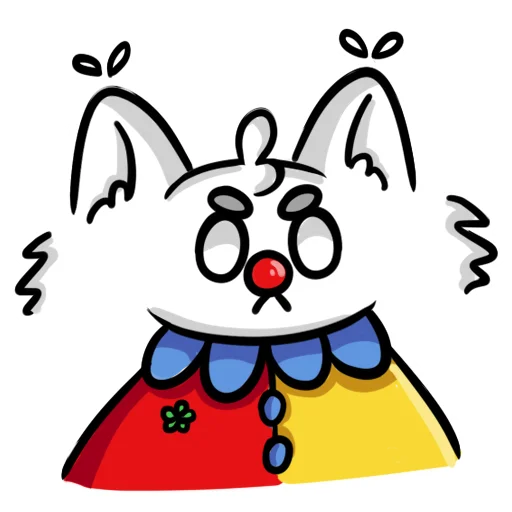 🤡 Стикер «Мяу-Мяу котик Инспурер» для Telegram