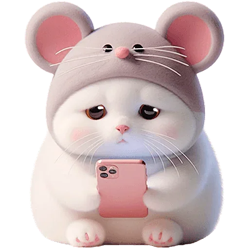 😞 Стикер «Мяу мышь» для Telegram