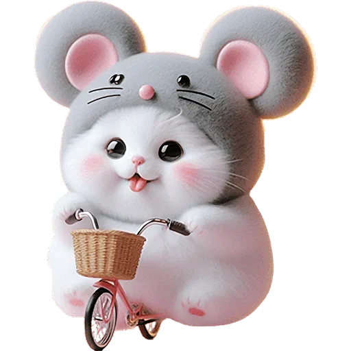 😛 Стикер «Мяу мышь» для Telegram