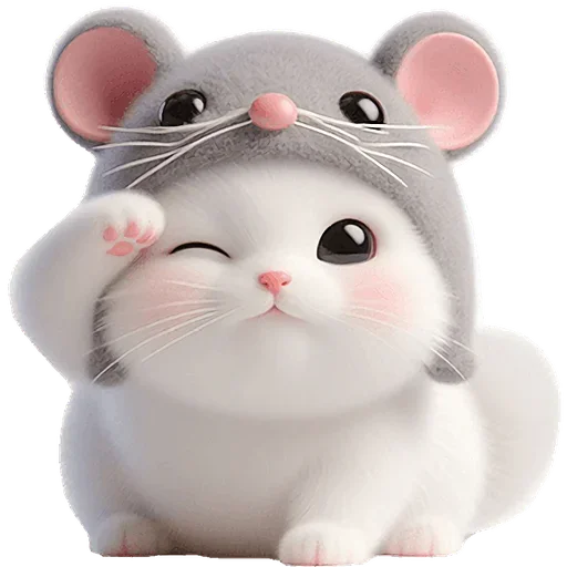 🫡 Стикер «Мяу мышь» для Telegram