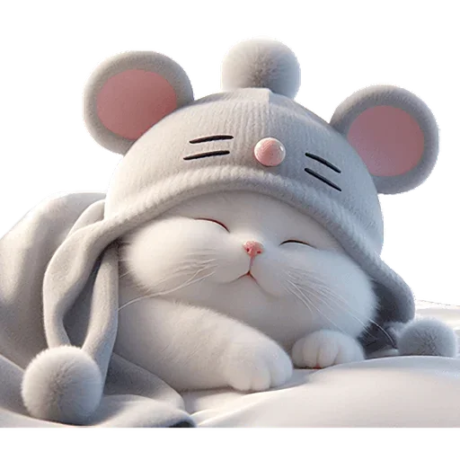 😴 Стикер «Мяу мышь» для Telegram