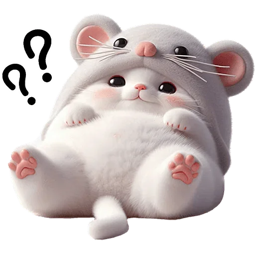 🤔 Стикер «Мяу мышь» для Telegram