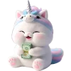 🤑 Эмодзи «Мяу-единорог» для Telegram