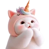 🙏 Эмодзи «Мяу-единорог» для Telegram
