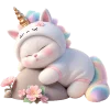 😴 Эмодзи «Мяу-единорог» для Telegram