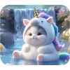 🦄 Эмодзи «Мяу-единорог» для Telegram