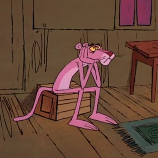 😕 Стикер «Pink Panther» для Telegram