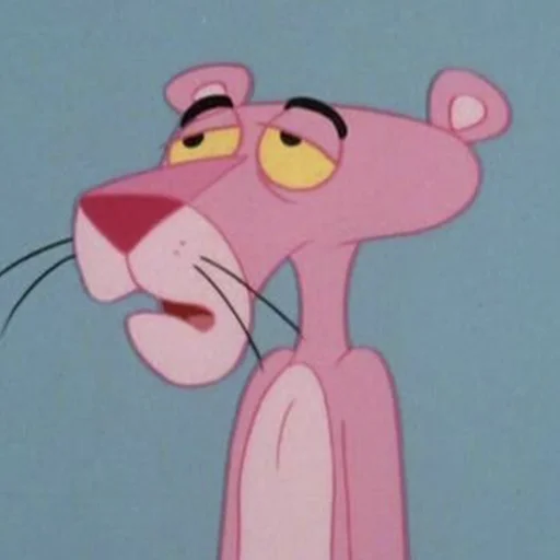 😞 Стикер «Pink Panther» для Telegram