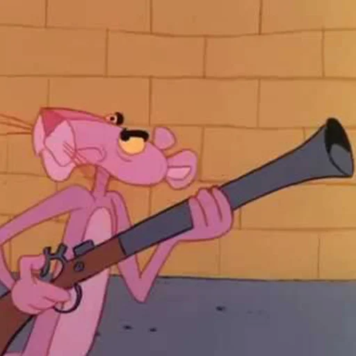 🔫 Стикер «Pink Panther» для Telegram